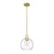 Z-Lite Margo 1 Light Pendant, Olde Brass And Clear Seedy 7501P10-OBR - alternate 7